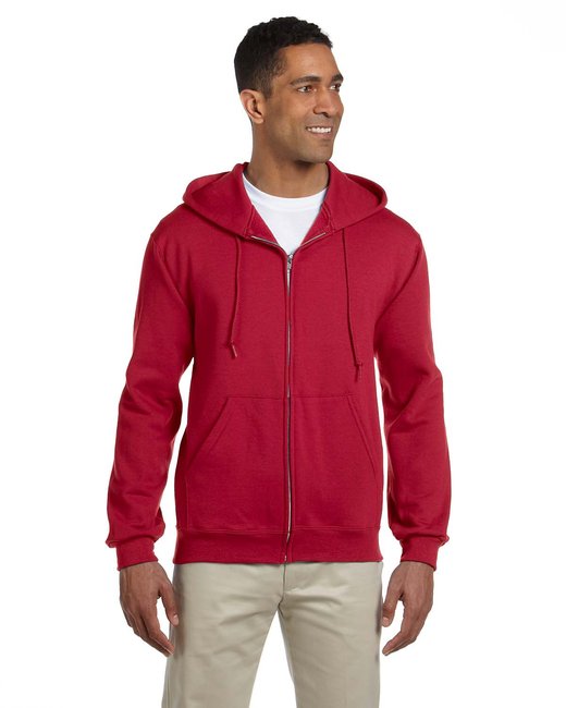 Jerzees Adult Super Sweats® NuBlend® Fleece Full-Zip Hooded Sweatshirt